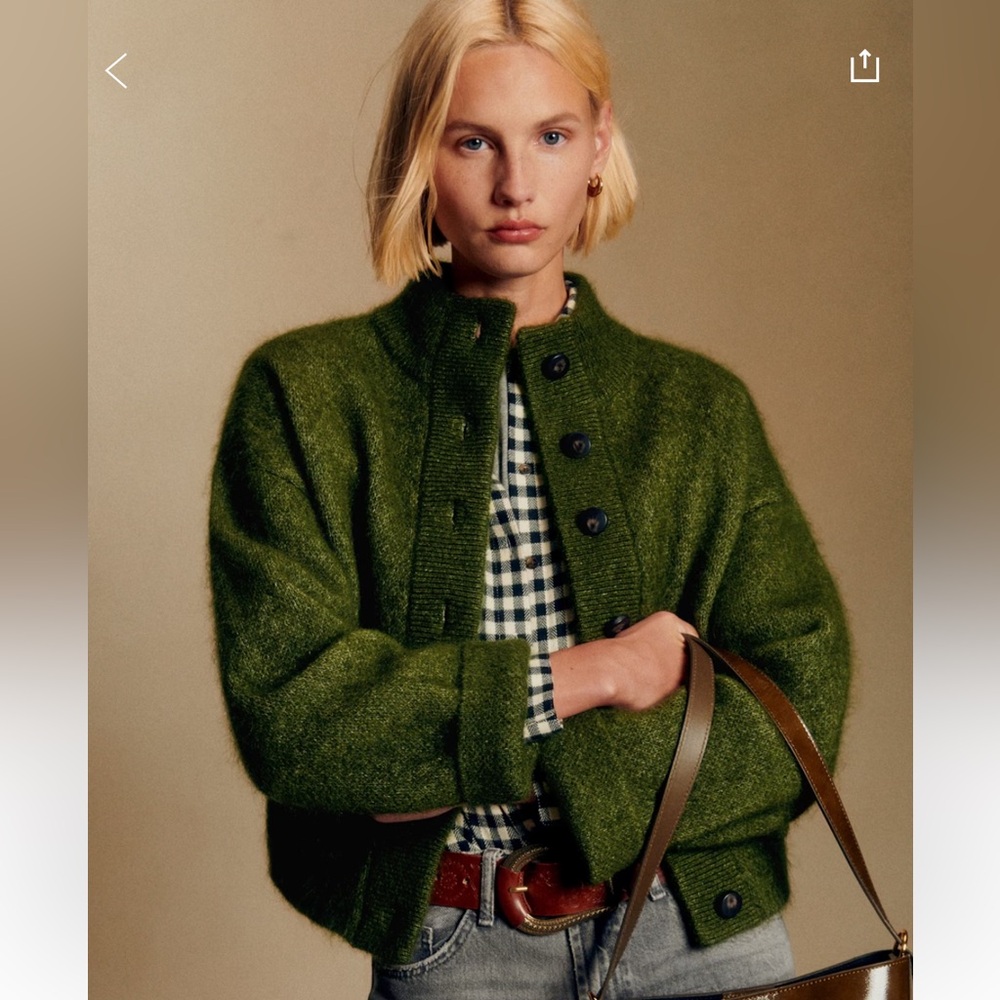 Sezane Thais in perfect green